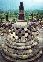 10-16 Borobodur Stupas